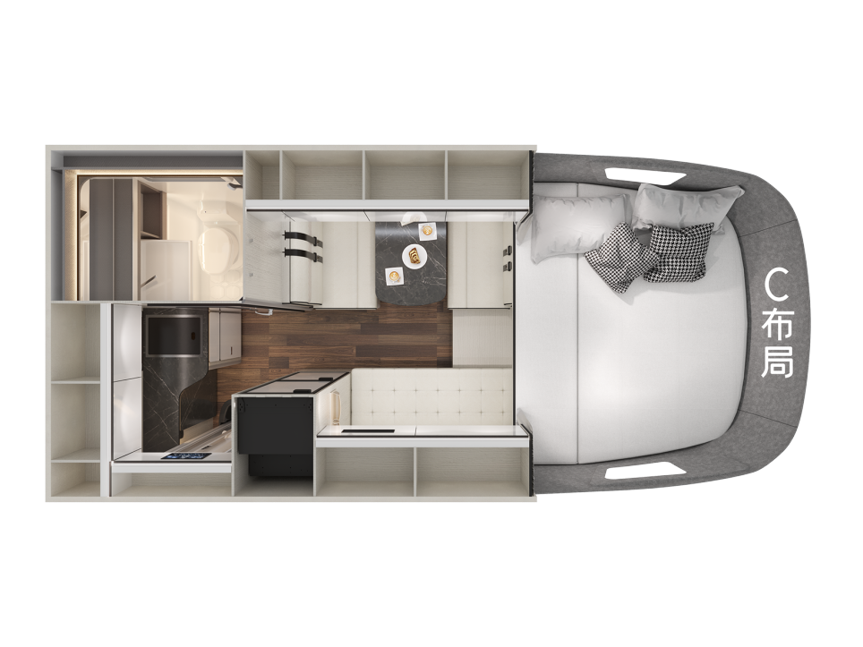 自由炮系列房車布局盤點(diǎn)，總有一款適合你！
